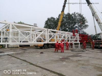 API 38m/33m Xj850 Zj40 Mast with Crown Block for Workover Rig Truck Mounted Drilling Rig Zyt Petroleum Sj Petro for Completed Operation