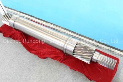 Big Gear Ring and Forged Alloy Steel Pinion Shaft Assembly of Mud Pump in Oil Drilling or Mining Field