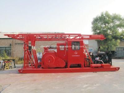 Fishing Oil Petroleum Unit Swabbing Skid Unit Oil Extraction Unit Wellhead Device Suction Oil Zyt Petroleum Equipment