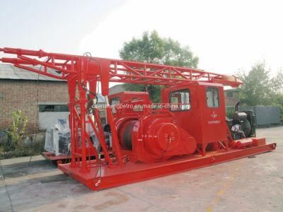 Swabbing Skid 3000m Fishing Oil Unit Oil Extraction Unit Wellhead Device Suction Oil Zyt Petroleum Equipment