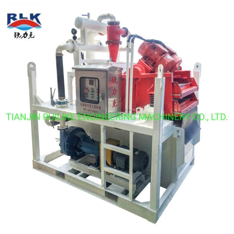 150m3 Mud Recycler/Mud Cleaning Machine/Desander for Cleaning Drilling Mud