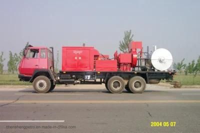 70MPa High Pressure Flushing Well and Wax Removal Truck Boiler Hot Oil Unit