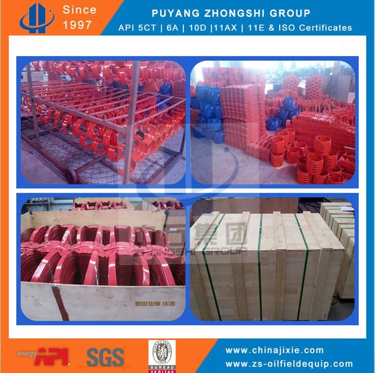 One Piece Design Integral Bow Spring Casing Centralizer