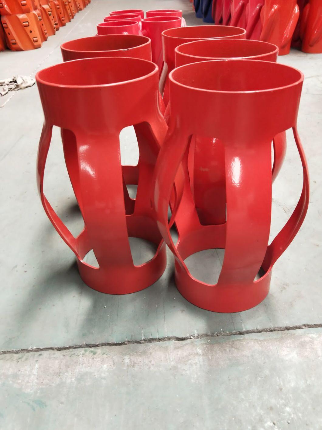 API 10d Spring Bow Centralizer Casing Stabilizer with Screw Stop Ring for Cementing Well