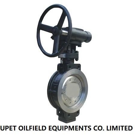 D341X-10c Turbo Flange Butterfly Valve for Oilfield