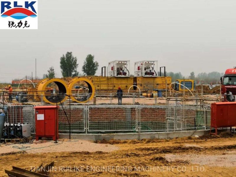 300m3/H Drilling Mud Recovery System/Mud Recycling Facility for a Slurry Balance Pipe Jacking