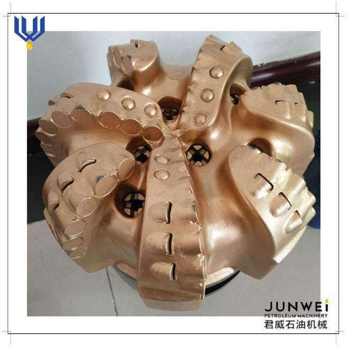 6 Blade 16mm Cutter Matrix Body PDC Drill Bit with Discount Price