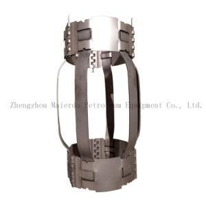 API 5CT Hinged Non Welded Stainless Steel Bow Spring Centralizer