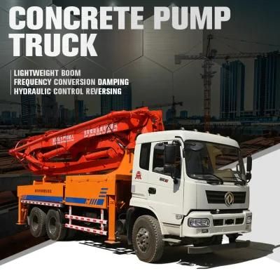 High Performance Left Hand Drive Concrete Pump Truck