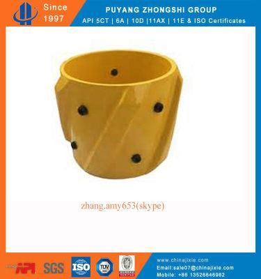 Straight Blade Cast Steel Solid Body Centralizer for Oilwell Cementing