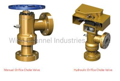 Good Quality API6a Hydraulic Orifice Choke Valve