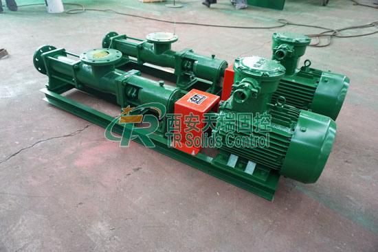 Low Noise Industrial Screw Pumps in Drilling Mud Treatment