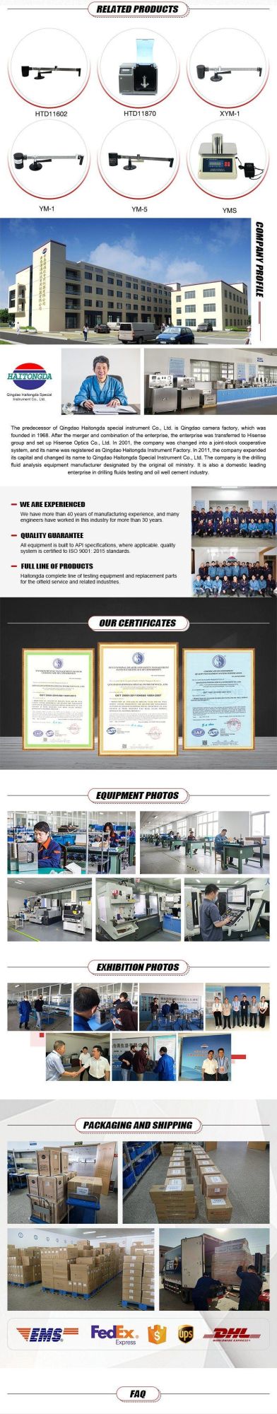 Model YM-5 Measurement Range 0.7-2.4 Mud Balance for Density Measuring