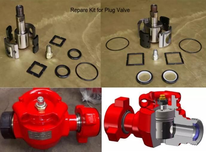 2"X1" Spm Plug Valve Repair Kit for Std Service