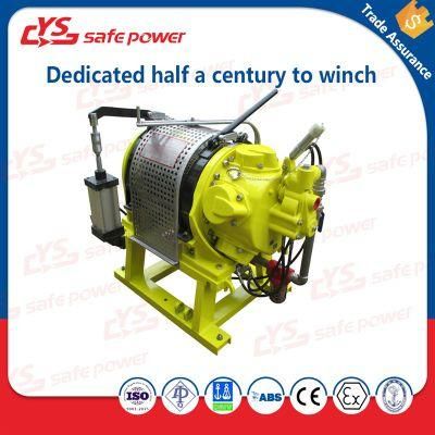 Jqhsp-50*12 Air Winch with Automatical Spooling Double Braking