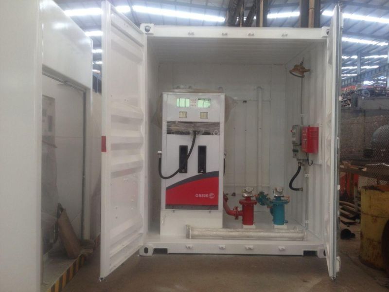 Skid Mounted Portable Fuel Station