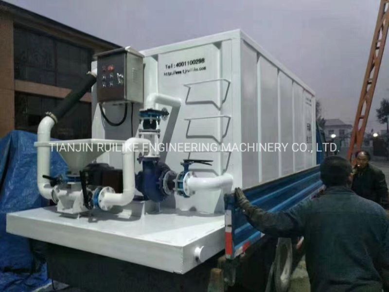 15m3 90-180m3/H Mud Mixer for Pile Foundation Project