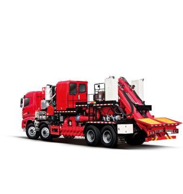 New Trend Oilfield Equipment 130 Barrel Fracturing Blender Truck