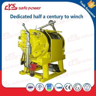 Jqhsb50*12 Double-Braking Marine Air Winch Construction Winch Piston Motor Winch