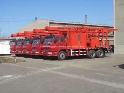2000m Swabbing Unit for Low Production Well Extract Oil Production Truck Zyt Petroleum Equipment