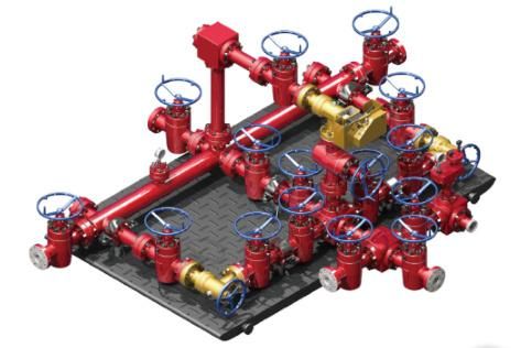 API 16c Choke Manifold for Oil Field