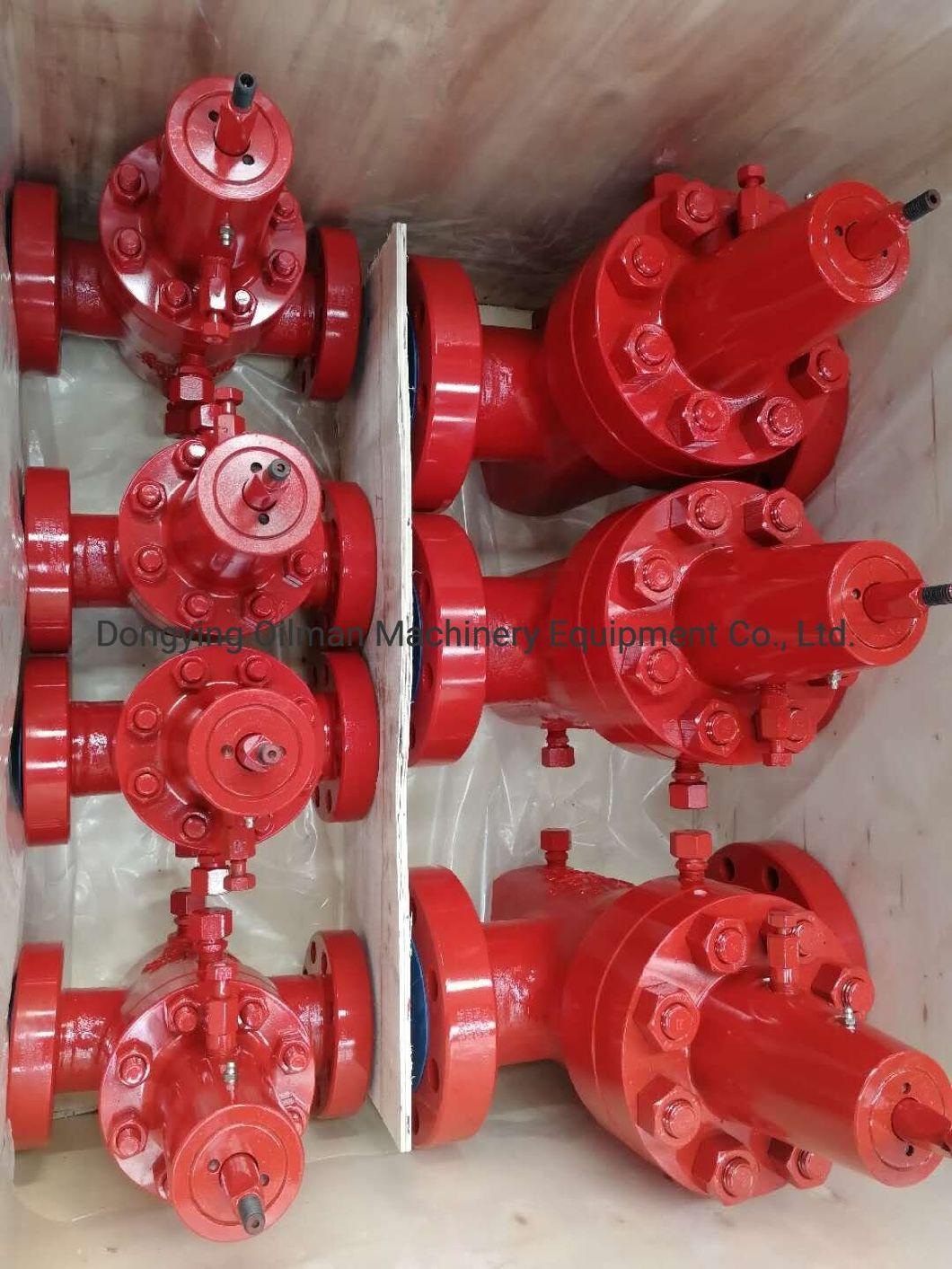 API 6A 6" Expandable Hydraulic Mud Gate Valves Flange Connection