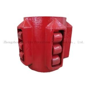 API Solid Body Rigid Casing Centralizer with Rollers