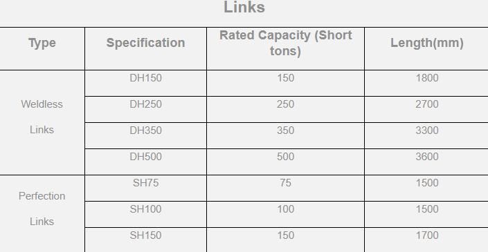 Double Arms Link/API Spec 8c/8A/Drilling Tool/Wellhead Tool/Elevator Link