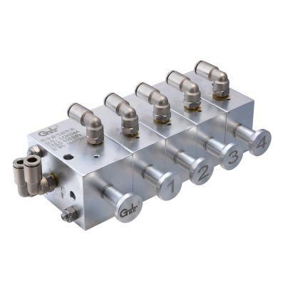 Aluminium Pneumatic Control Block 1-8 Compartment