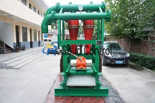 300m3/H Oilfield Drilling Mud Desander with 45um - 75um Separation Point