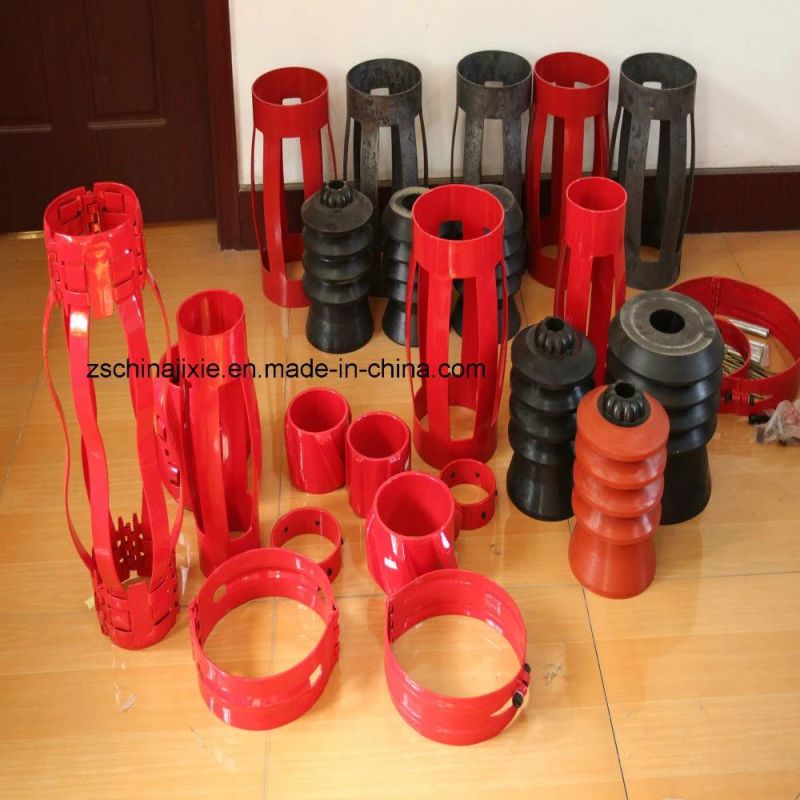 9 5/8" Steel Spiral Vane Solid Rigid Roller Casing Centralizer