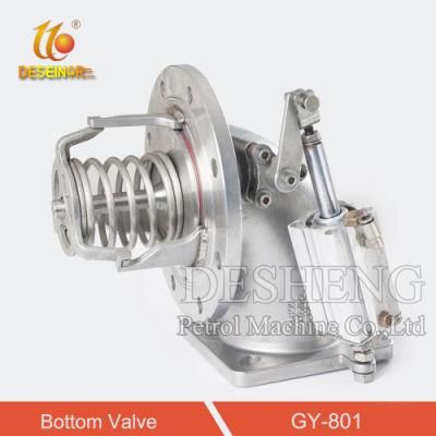 Tank Truck 4 Inch Stainless Steel Bottom Valve