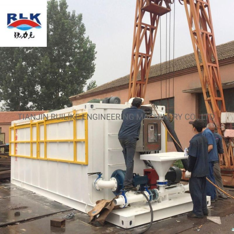 15m3 90-180m3/H Mud Mixer for Pile Foundation Project