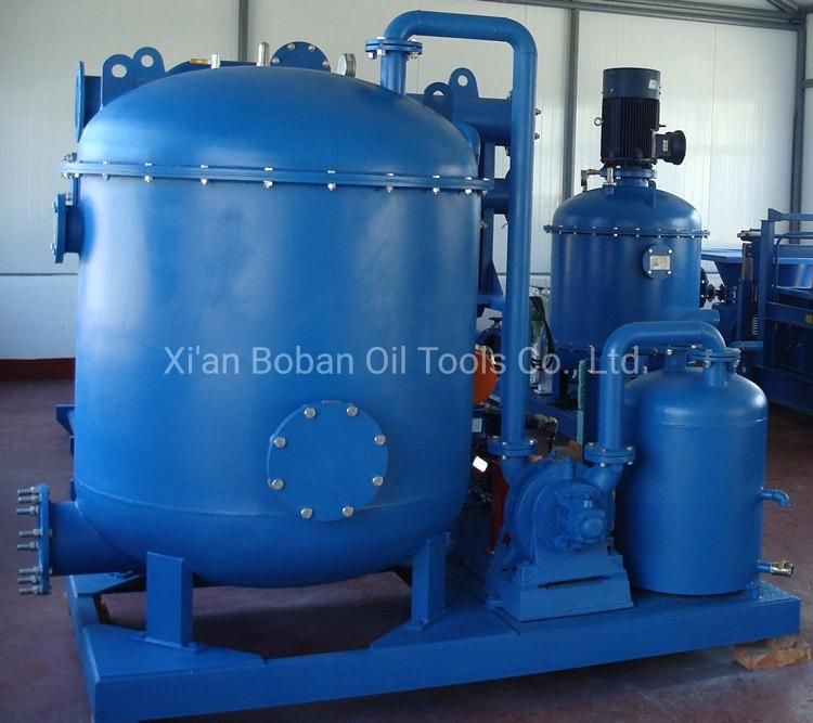 Oilfield Horizontal Drilling Mud Vacuum Degasser Poorboy Degasser