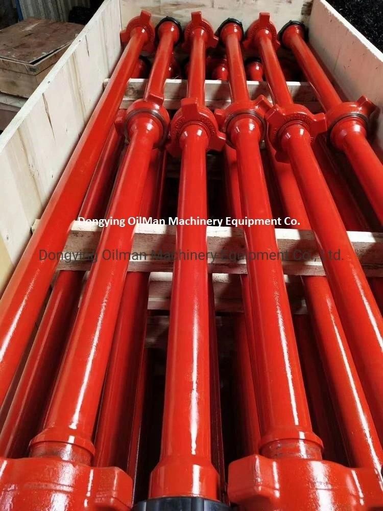 API 16c High Pressure Straight Pipe with Fig1502 Hammer Union