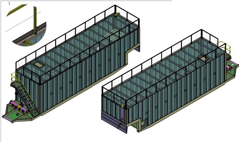 10000 Gallons Water Storage Tank for Sewage