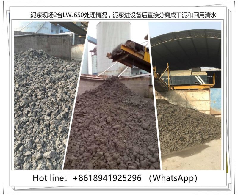 Mining Industry Tailing Treatment Equipment Sludge Dewatering Decanter Centrifuge