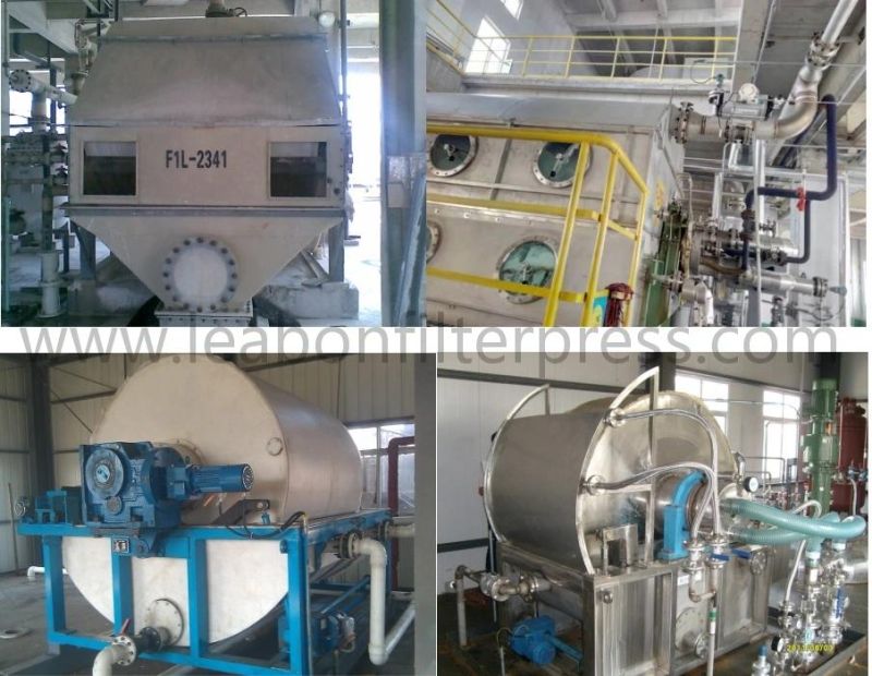 Rotary Vacuum Filter Equipment Used in Ceramic Wastewater Treatment